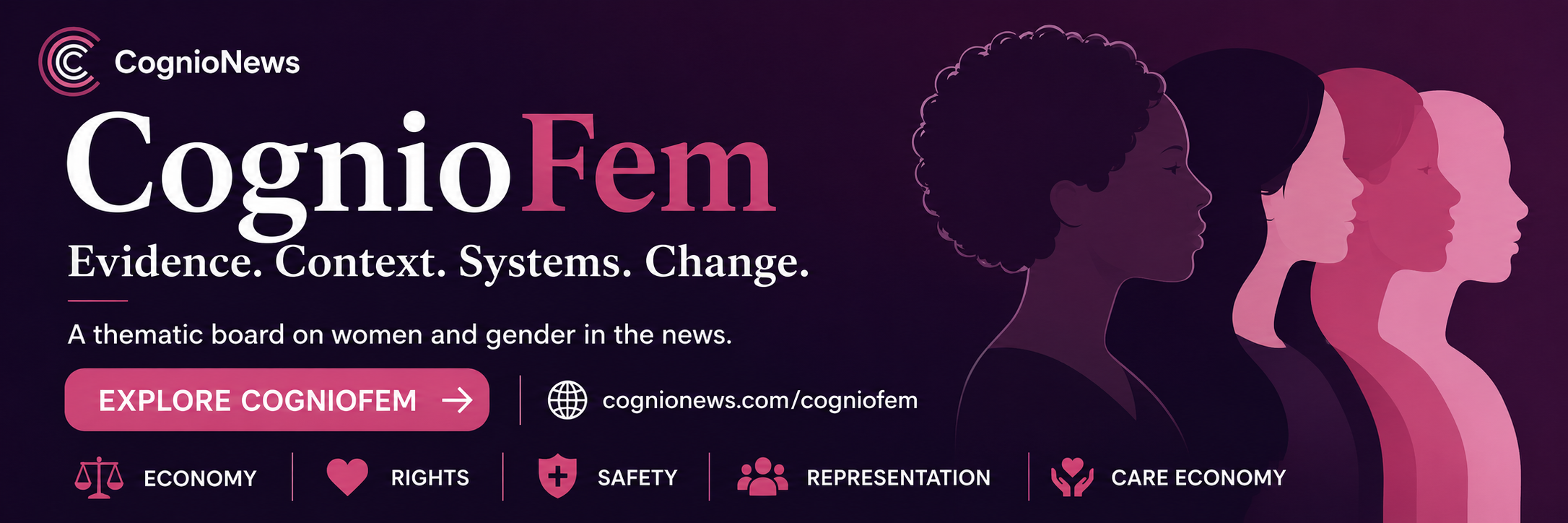 CognioFem — A CognioNews thematic board on women and gender in the news.